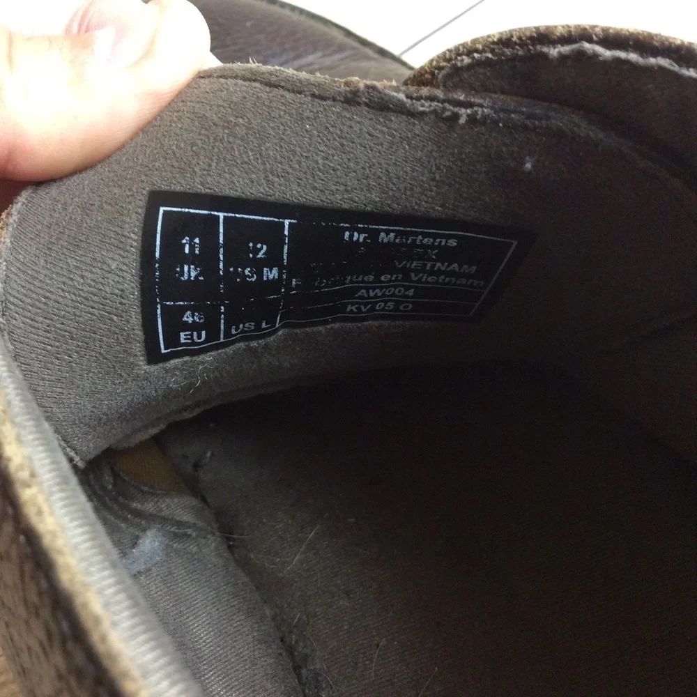 Dr. martens brown Sussex boots. Size 12. Leather